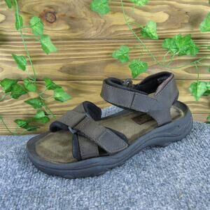 Pacific Crest Women's Sunset Beach Ankle Strap Brown Leather 6 Medium Used 2025‎